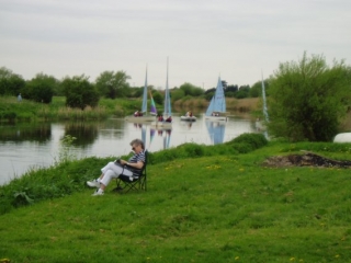 A relaxing day by the river